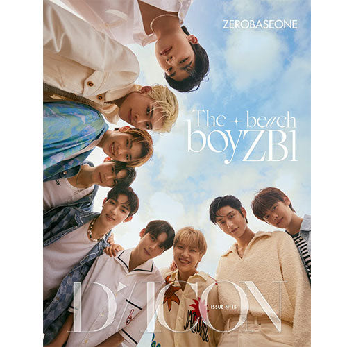 ZB1 DICON VOLUME NO 15 [ZEROBASEONE The Beach Boy] Kpop Photobook - Perfect for Kpop Fans Collection, Room Decor, and Gift Giving