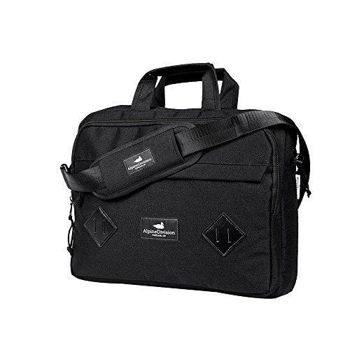 Alpine Division Marshall Laptop Bag - Durable 15.6 Inch Laptop Backpack for Men & Women - Waterproof Business Travel Backpack with USB Charging Port - Perfect for Work, School & Commuting