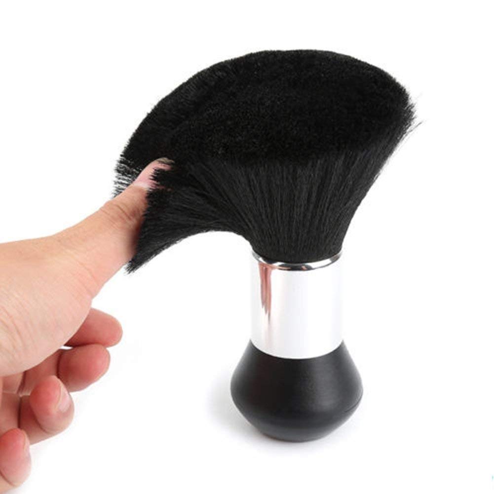 Professional Hair Duster & Face Dusting Brush - Soft Cleaning Brush for Removing Broken Hairs After Haircuts | Essential Styling Tool for Barbers & Salons | Perfect for Salon Grooming & Home Hair Styling