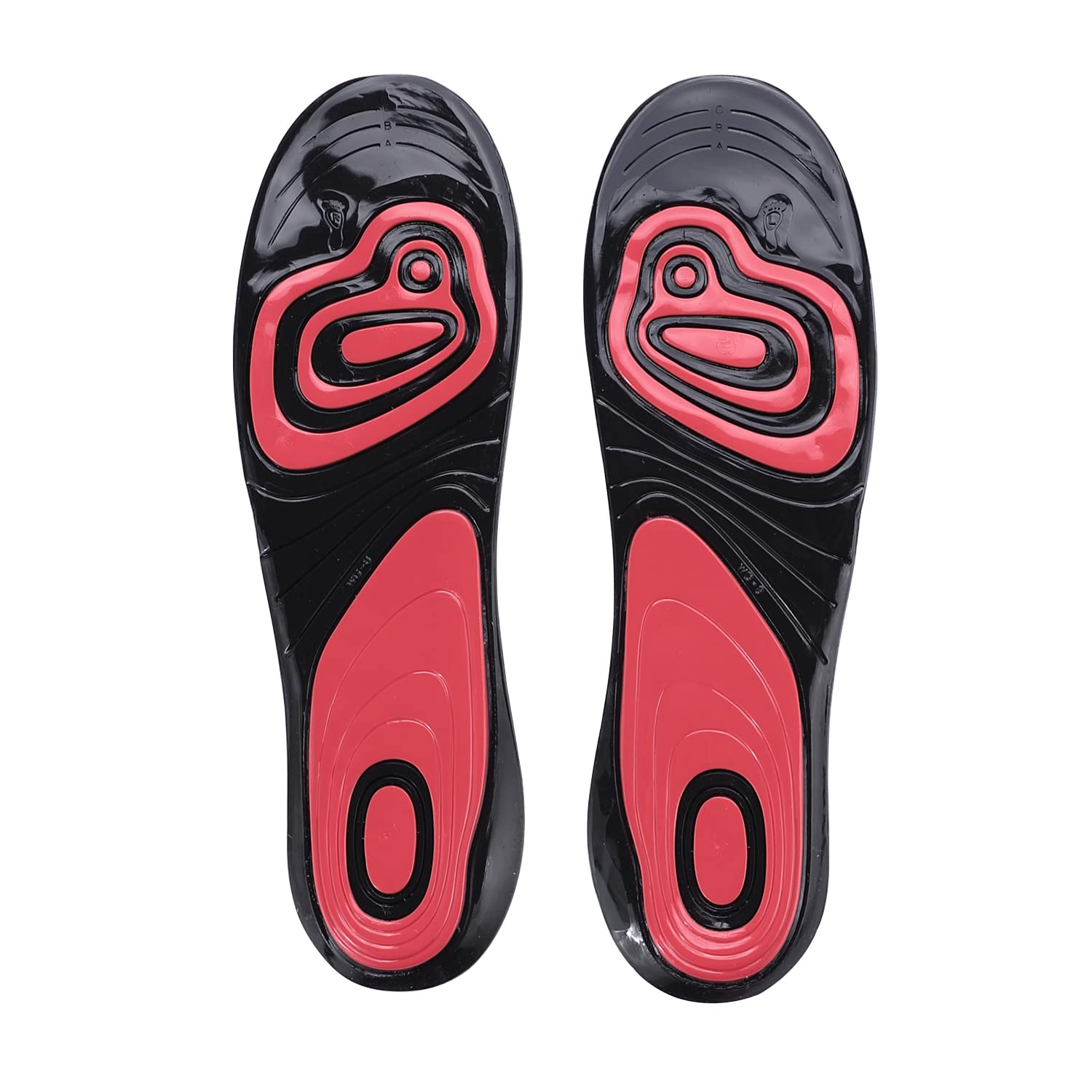 Dr Foot Arch Support Insoles for Women & Men - Gel Shoe Inserts for Flat Feet, Plantar Fasciitis Relief - Comfortable Silicone Cushion Insoles with Dual Gel Technology - Perfect for Running, Walking & All-Day Wear