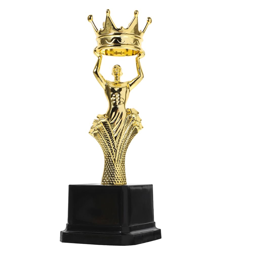 Gold Crown Award Trophy Cups - 1st Place Recognition Trophy for Achievement, Competition & Winning Prizes | Perfect for Sports Awards, Academic Ceremonies & Corporate Events