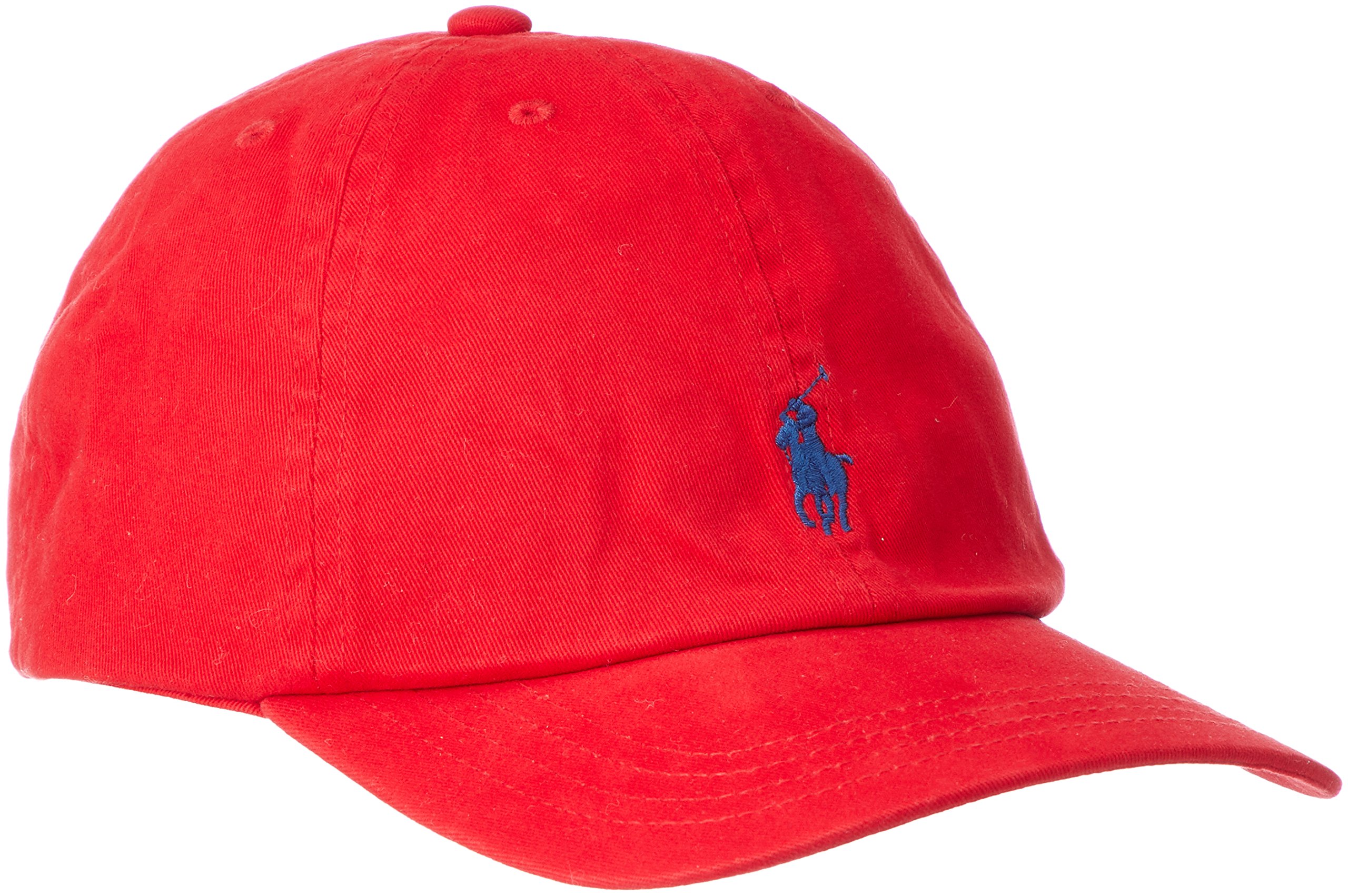 POLO RALPH LAUREN Boys' Cotton Chino Baseball Cap for Little Big Kids - Classic Adjustable Hat for School, Sports & Outdoor Activities