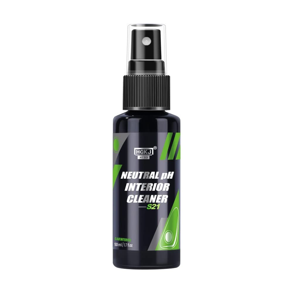 Zerlibeaful Car & Motorcycle Interior Cleaner - 30ML/100ML/300ML Auto Detailing Spray for Leather, Vinyl & Plastic - Truck, SUV, Bike Cleaning Supplies with Hair Removal Tool for Sink (Perfect for Home, Garage & Professional Use)