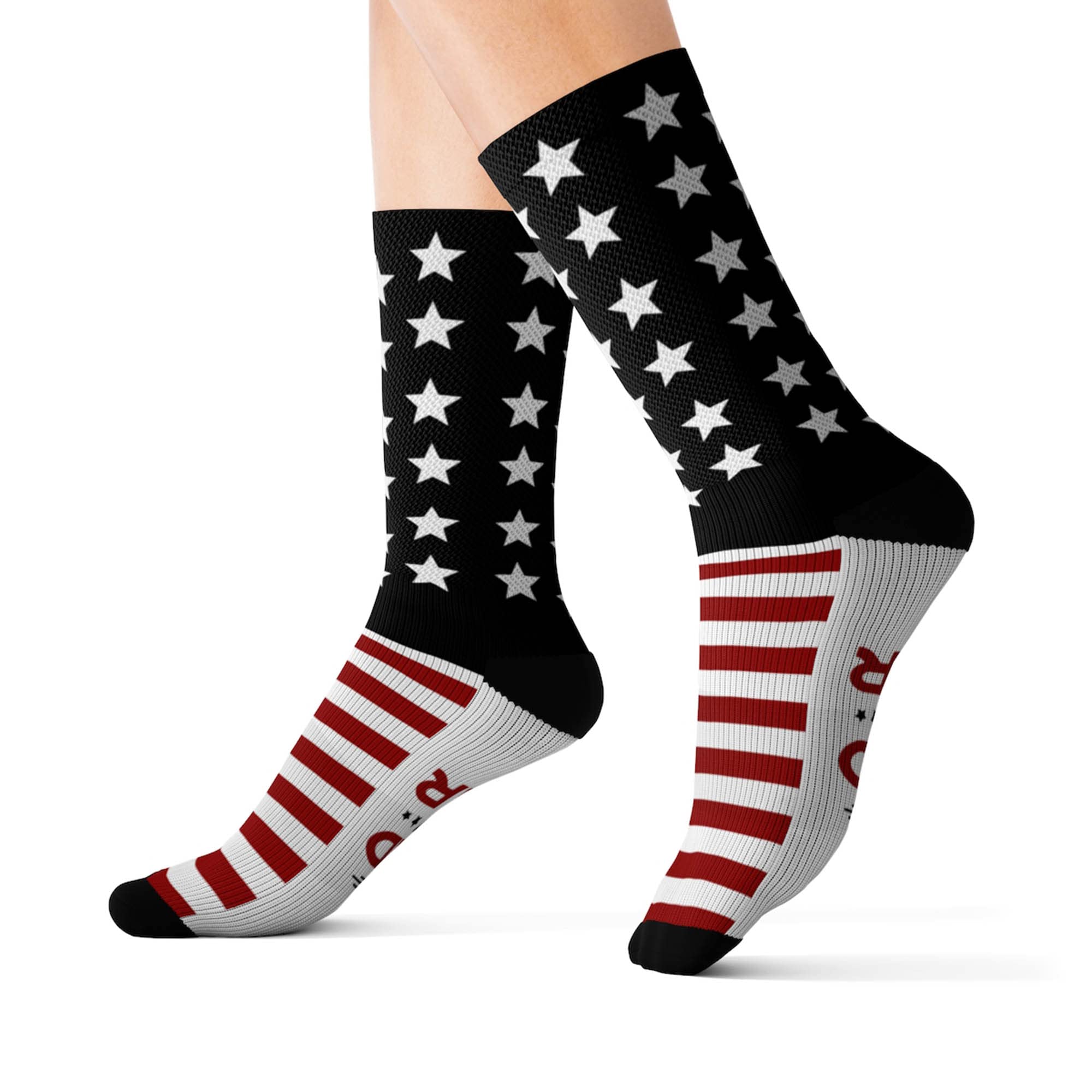 LASFOUR Personalized Funny Golf Socks for Men - Novelty Crazy Socks with Custom Designs - Perfect Golf Gifts for Golfers & Golf Lovers - Great for Golf Tournaments, Father's Day & Birthday Presents