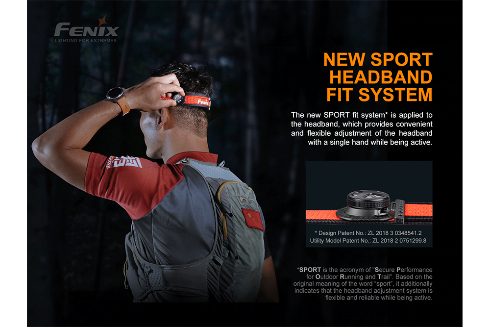 Fenix HL18R Rechargeable Headlamp - Bright LED Headlight for Camping, Hiking & Outdoor Adventures (Discontinued Model)