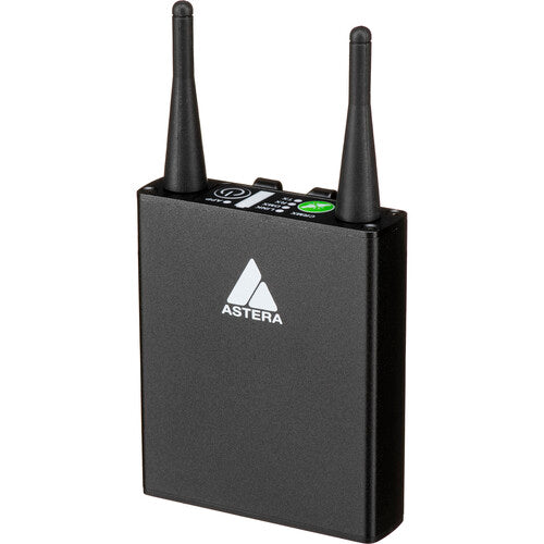 AsteraBox CRMX Wireless DMX Transmitter for Professional Lighting Control - Perfect for Stage, Studio, and Event Production