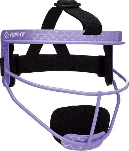 Rip It Play Ball Collection Girls Softball Fielding Mask - Youth Face Protection for Fastpitch & Slowpitch Games - Perfect for Practice, Games & Tournaments