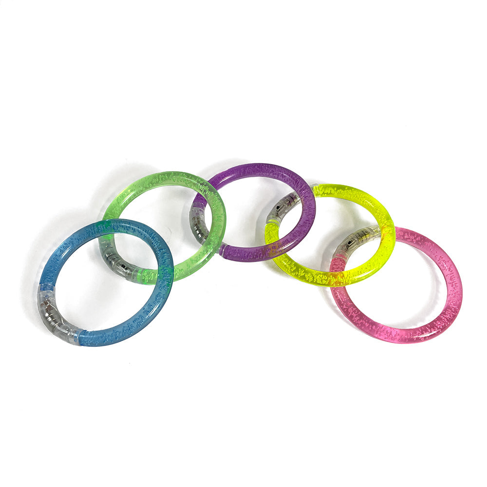 Flashin Bangles Bracelet Set - 12 Pieces, Fashion Jewelry for Women, Stackable Bangles for Party, Wedding & Everyday Wear