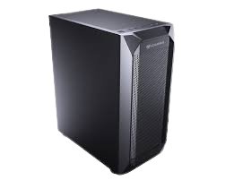 Cougar MX410 Mesh Gaming PC Case - Mid Tower ATX Computer Case with Tempered Glass & RGB Lighting - Perfect for Gaming, Streaming & Workstations