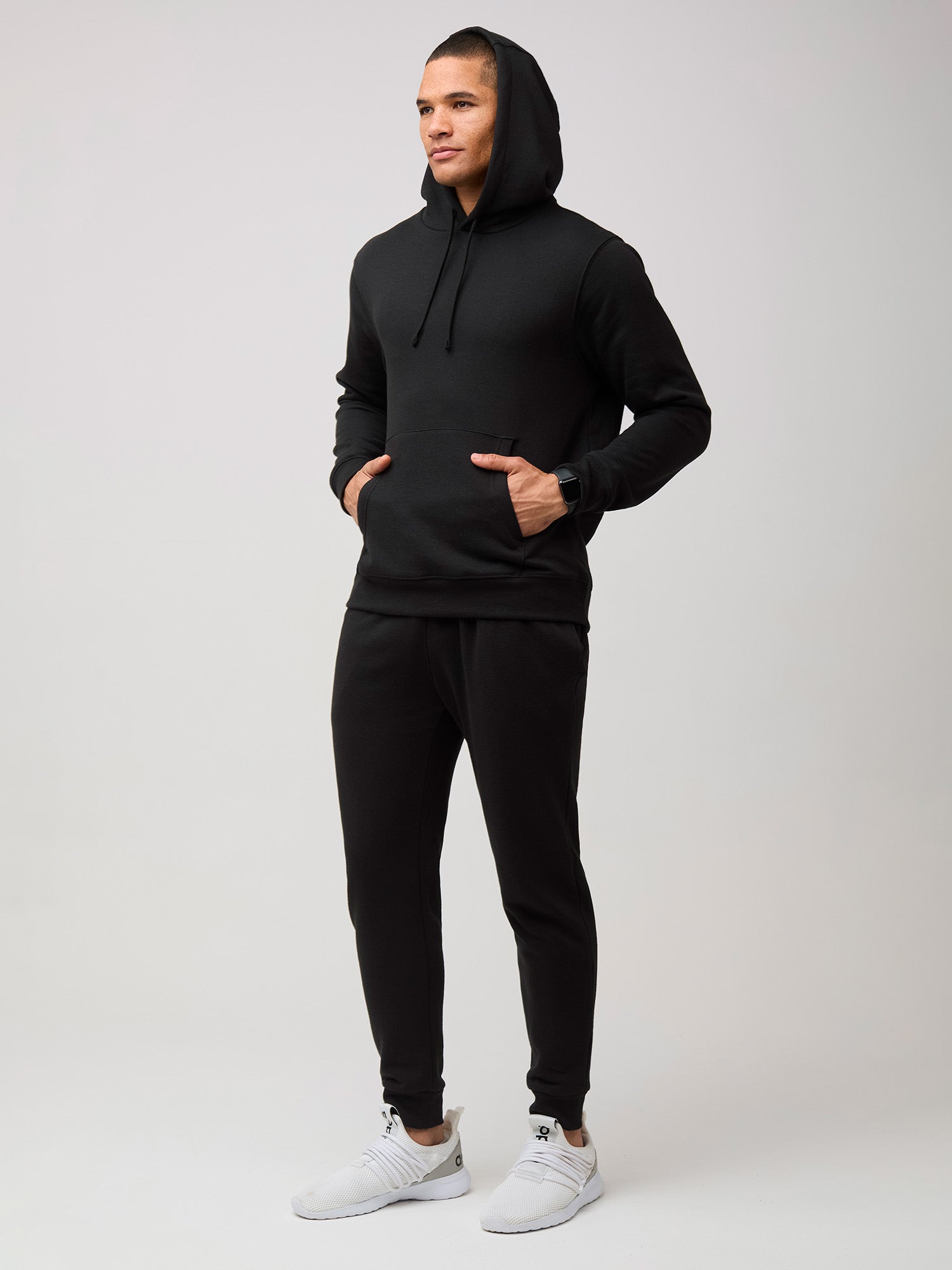 Premium 2-Pack Pullover Hoodie for Men - Black & Dark Navy | Soft Fleece Lining, Comfort Fit | Perfect for Casual Wear, Gym, and Outdoor Activities