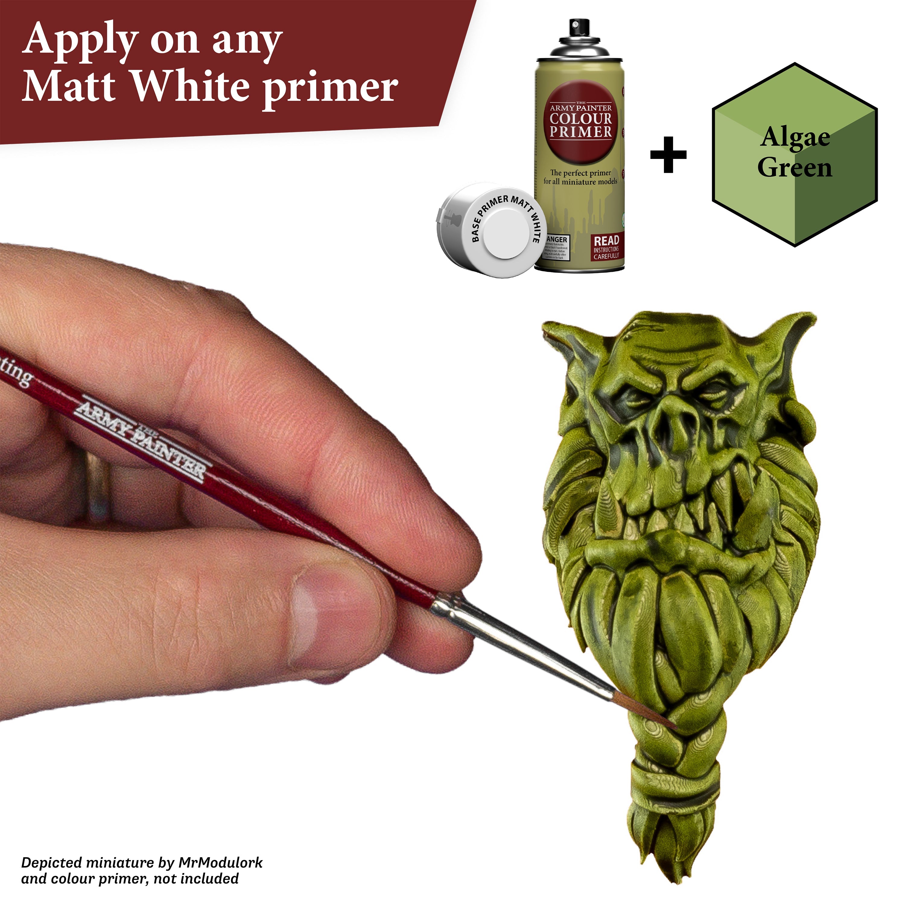 Speedpaint Algae Green - Fast-Drying Acrylic Paint for Miniatures, Models & DIY Crafts - Perfect for Warhammer, D&D & Tabletop Gaming