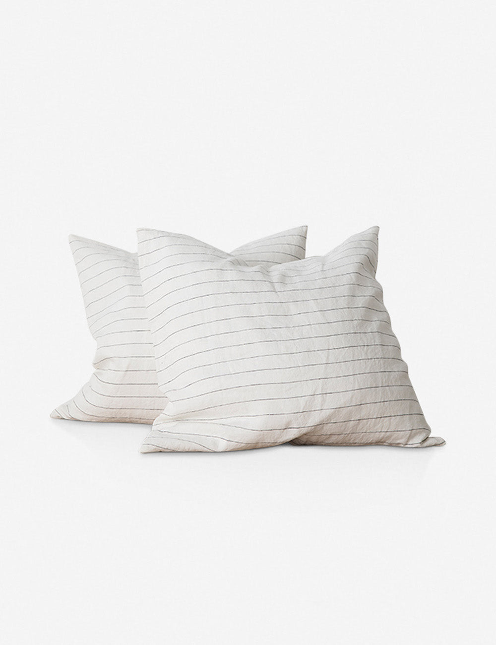 Premium European Flax Linen Pillowcase Set of 2 - 100% Natural Breathable Bedding for Hot Sleepers - Luxury Hotel Style Home Decor for Master Bedroom & Guest Room