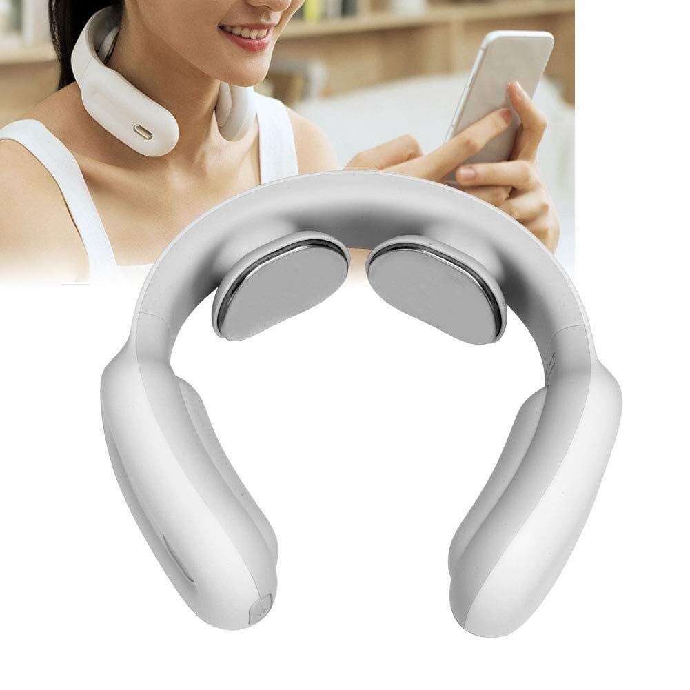 Eummit Smart Neck Massager with Heating & Remote Control - Relieves Muscle Pain & Tension - Perfect for Office, Travel & Home Relaxation