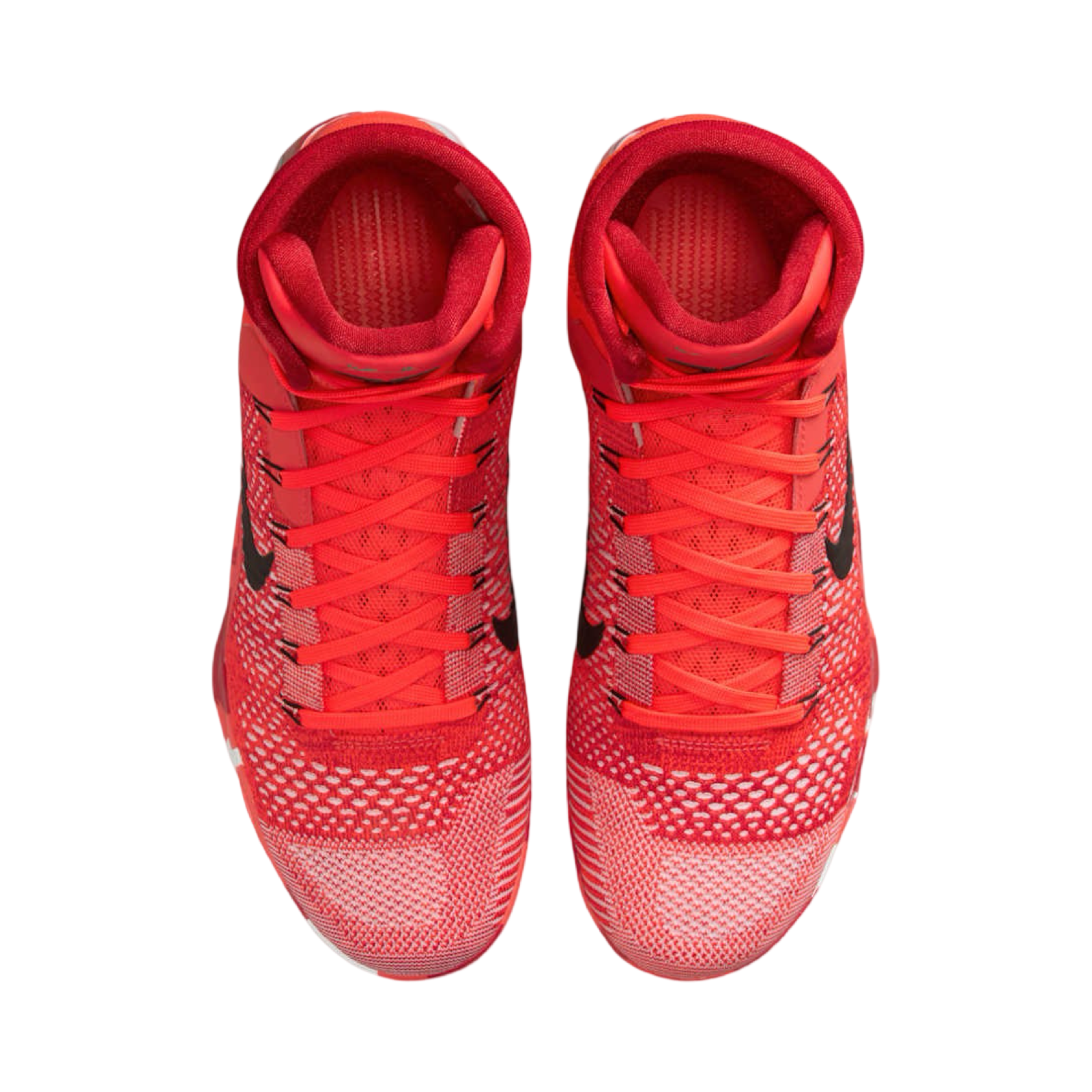 Nike Kobe 9 XMAS 2024 Elite Protro High Basketball Shoes - Bright Crimson Black White for Men - Perfect for Christmas Gifts & Court Performance