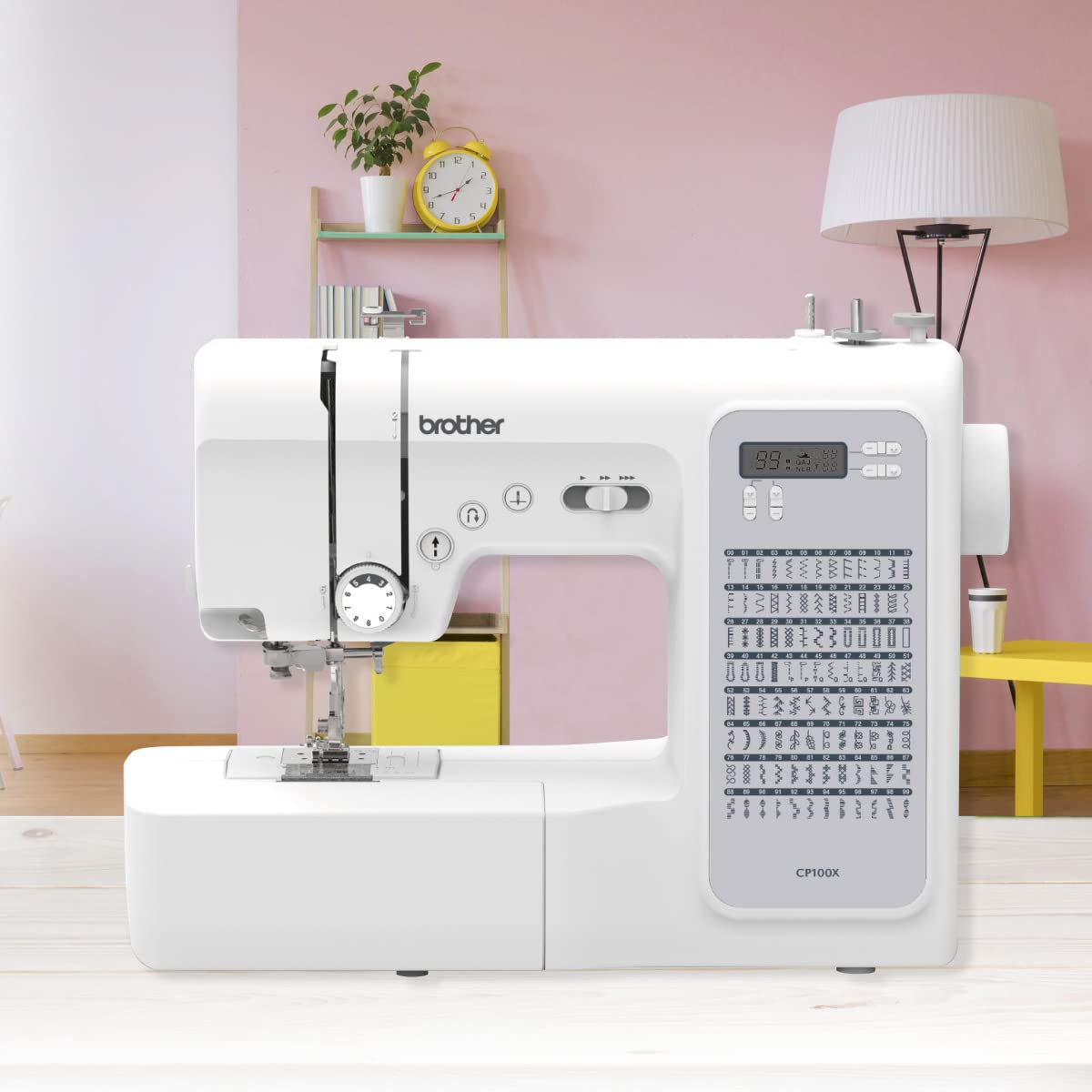 Brother CP100X Computerized Sewing and Quilting Machine - Perfect for Home DIY, Fashion Design & Craft Projects | Easy-to-Use Digital Stitching for Beginners & Professionals