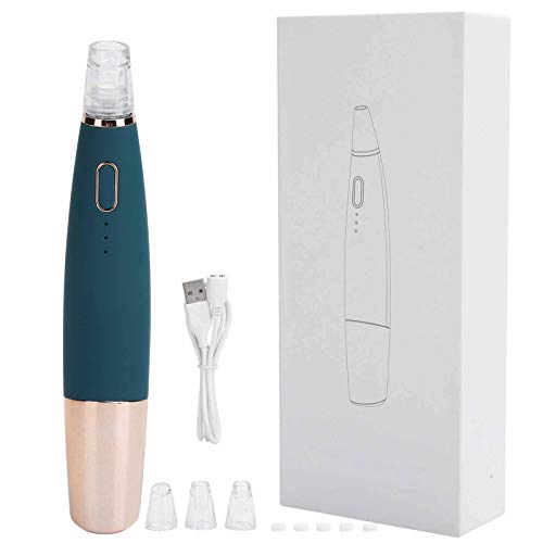 Electric Blackhead Remover Vacuum with 4 Suction Heads - Professional Facial Pore Cleanser & Acne Extractor Kit - Pore Minimizer for Deep Cleansing at Home - Perfect for Acne-Prone Skin & Blackhead Removal - Spa-Quality Beauty Device for Face & Nose Care