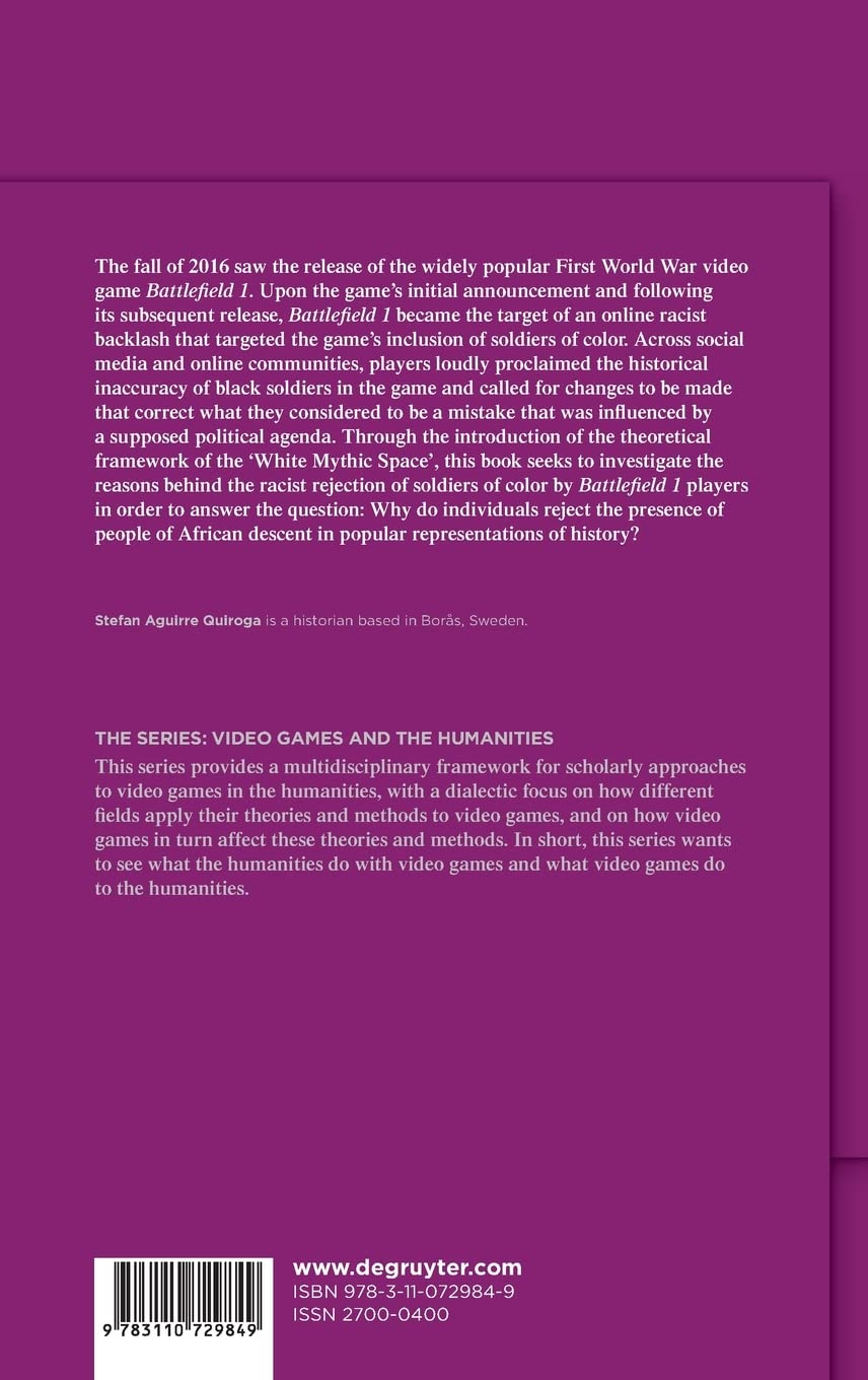 White Mythic Space: Racism in WWI & Battlefield 1 Analysis | Video Games Humanities Study | Perfect for Gamers, Historians & Cultural Researchers