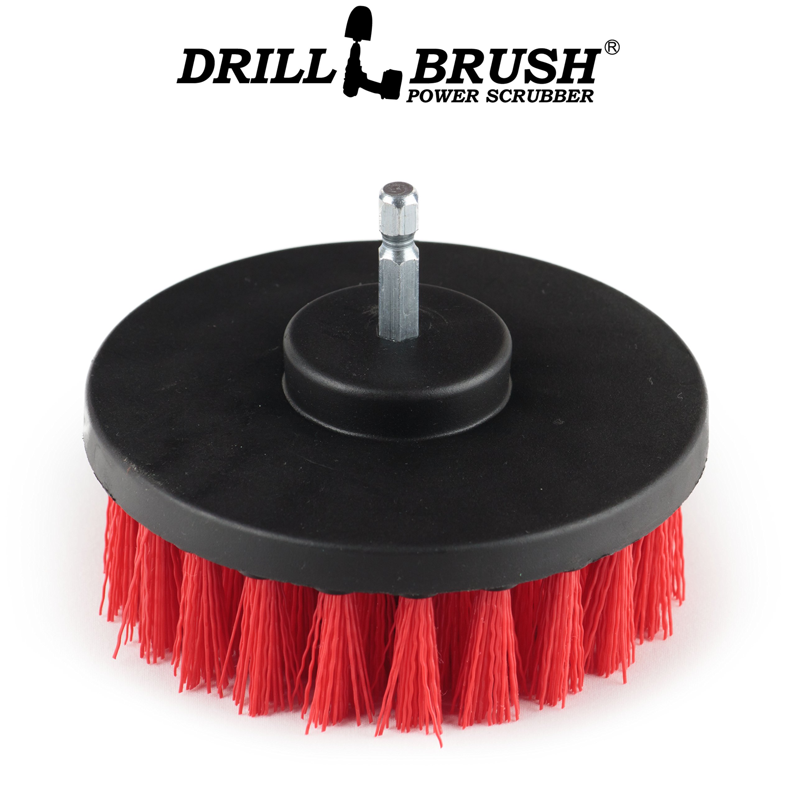 Outdoor Cleaning Brush for Patio, Deck & Garden Statues