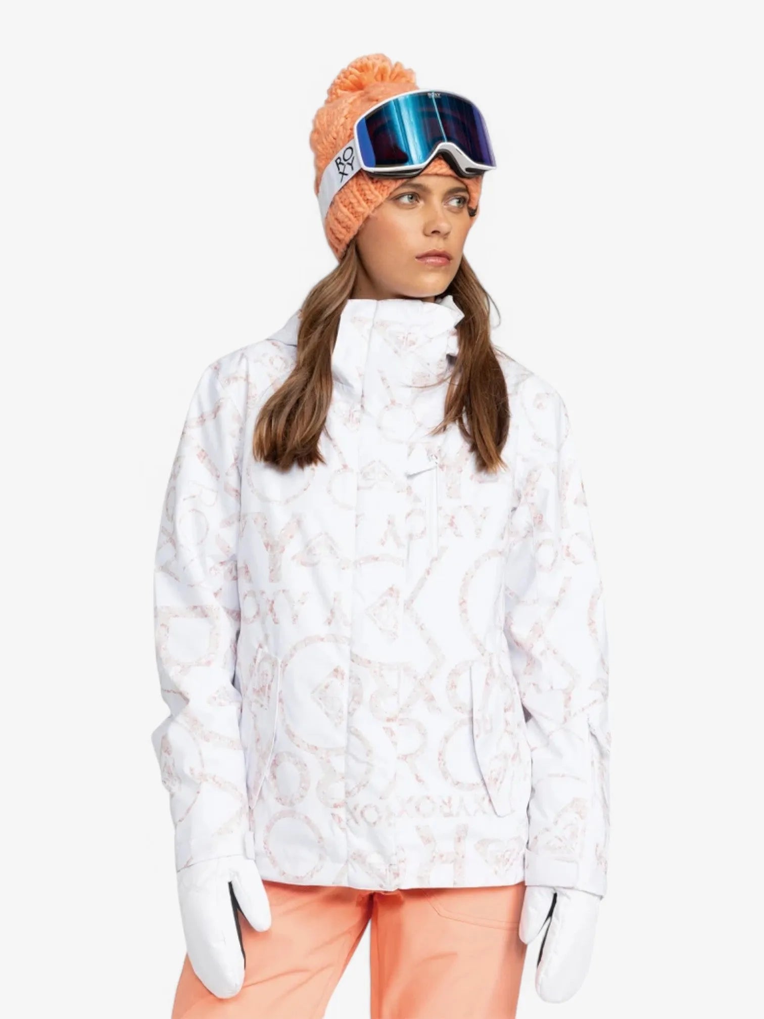 Roxy Jetty Solid NP Snow Jacket - Women's Waterproof Winter Coat for Skiing & Snowboarding | Warm & Windproof Outerwear for Cold Weather Adventures