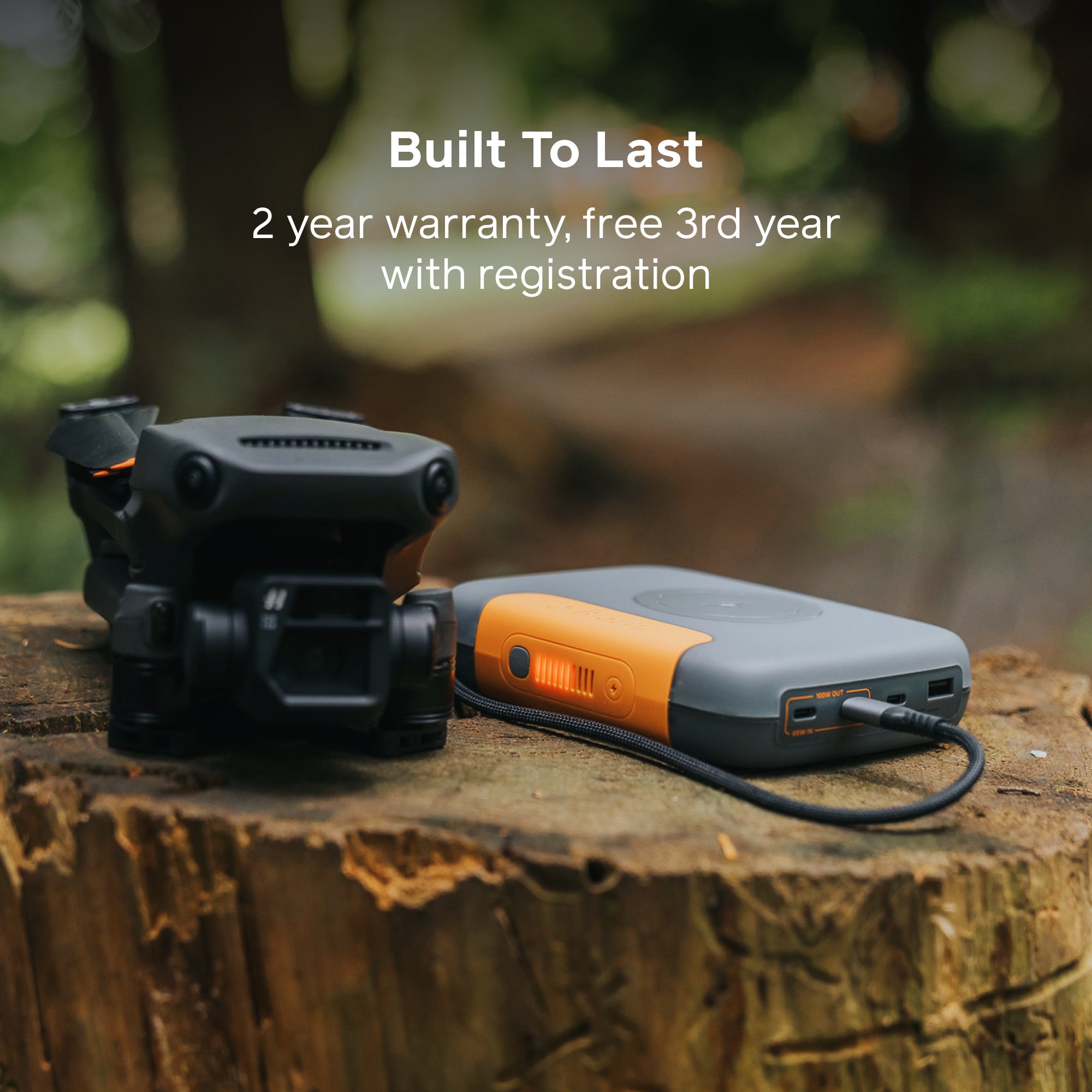 Charge 100 Max Fast Charging Power Bank with 20W PD - Portable Battery Pack for iPhone, Android, Travel & Outdoor Adventures