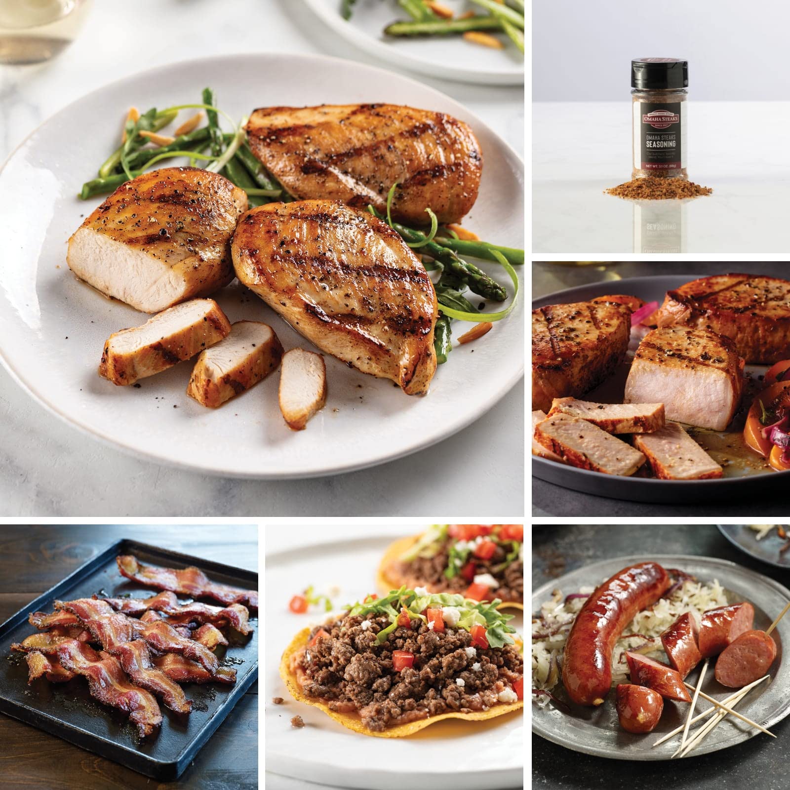 Bulk Meat and Meals Collection - Small Sampler Pack | Premium Quality Protein & Ready-to-Eat Meals | Perfect for Camping, Emergency Preparedness & Quick Family Dinners