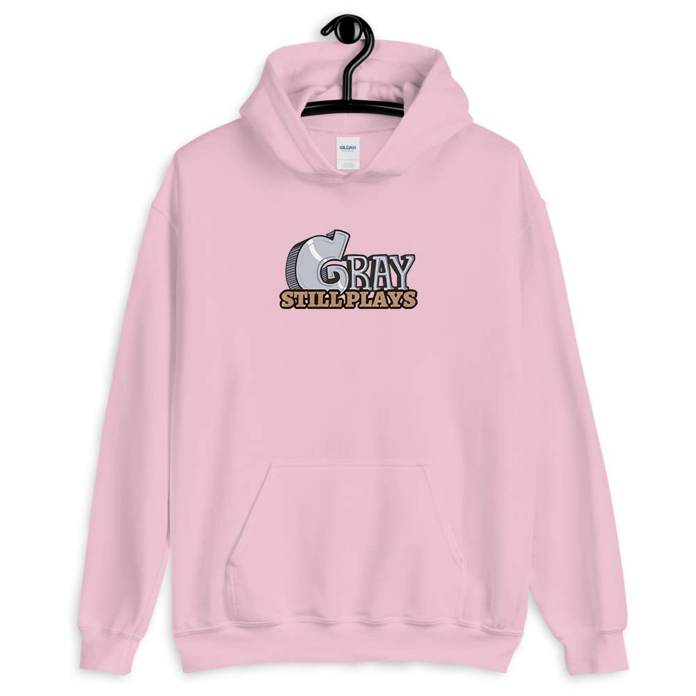 GrayStillPlays Official Merch Logo T-Shirt for Men, Women & Kids - Youth Tee, Long Sleeve, Hoodie & Crewneck Sweatshirt (Pink) - Perfect Birthday Gift & Gaming Fan Apparel for Stream Watching & eSports Events