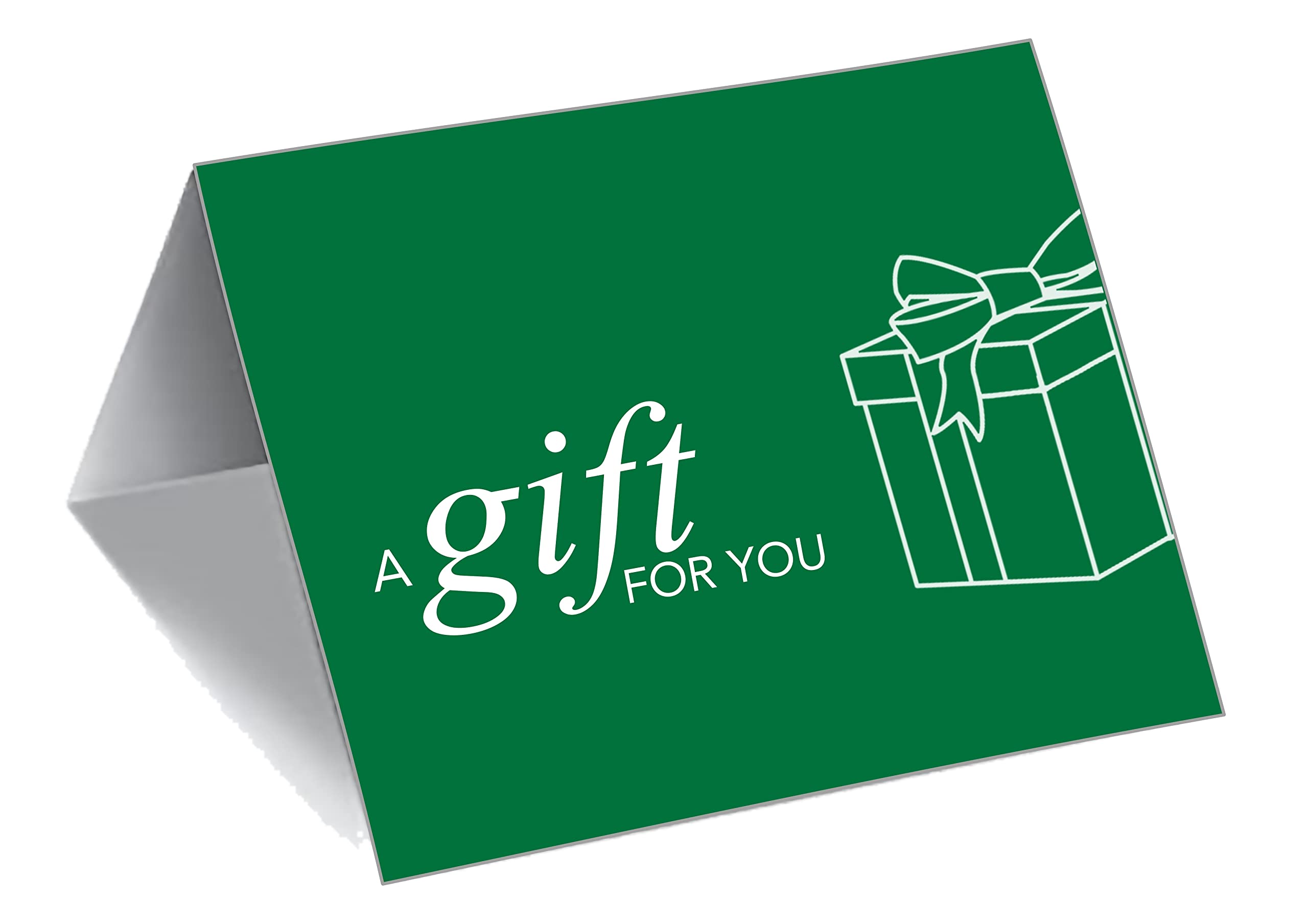 500 Pack Simple Green Gift Card Presenters - Bulk Gift Card Holders for Retail, Events & Corporate Gifting (Eco-Friendly & Elegant) - Perfect for Holidays, Birthdays, Employee Recognition & Customer Appreciation