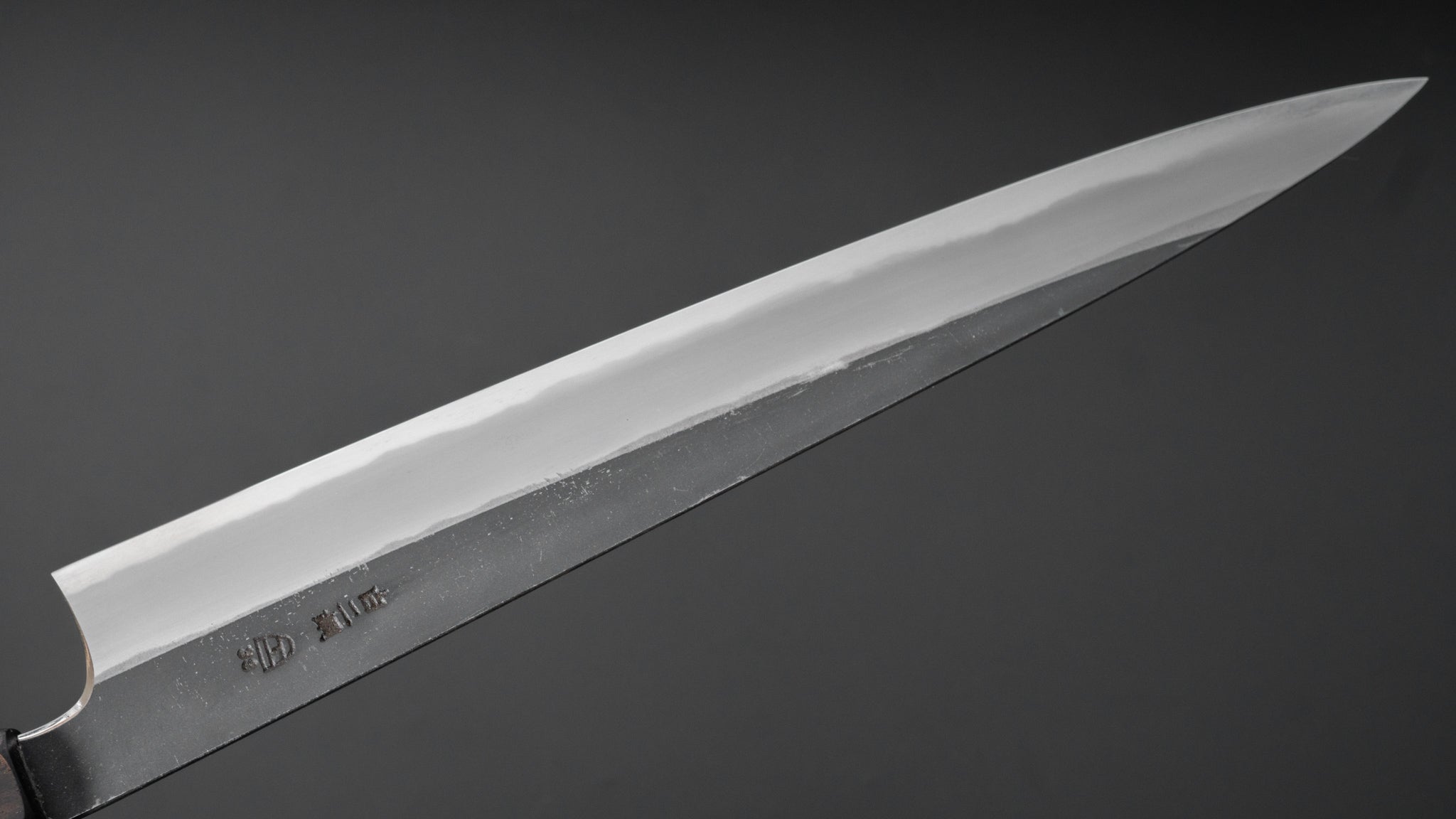Hitohira Togashi White #2 Kurouchi Sujihiki 270mm Japanese Chef Knife with Premium Tagayasan Wood Handle - Perfect for Slicing Sashimi, Meat & Sushi Preparation