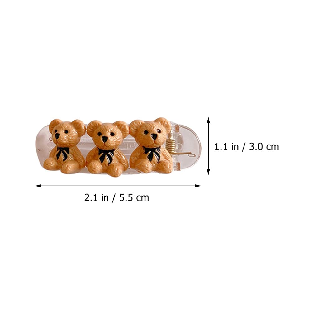 4Pcs Cute Non-Slip Hair Claw Clips for Women & Girls - Strong Hold Ponytail Barrette Hair Clamps - Perfect for School, Work, Gym and Daily Hair Styling
