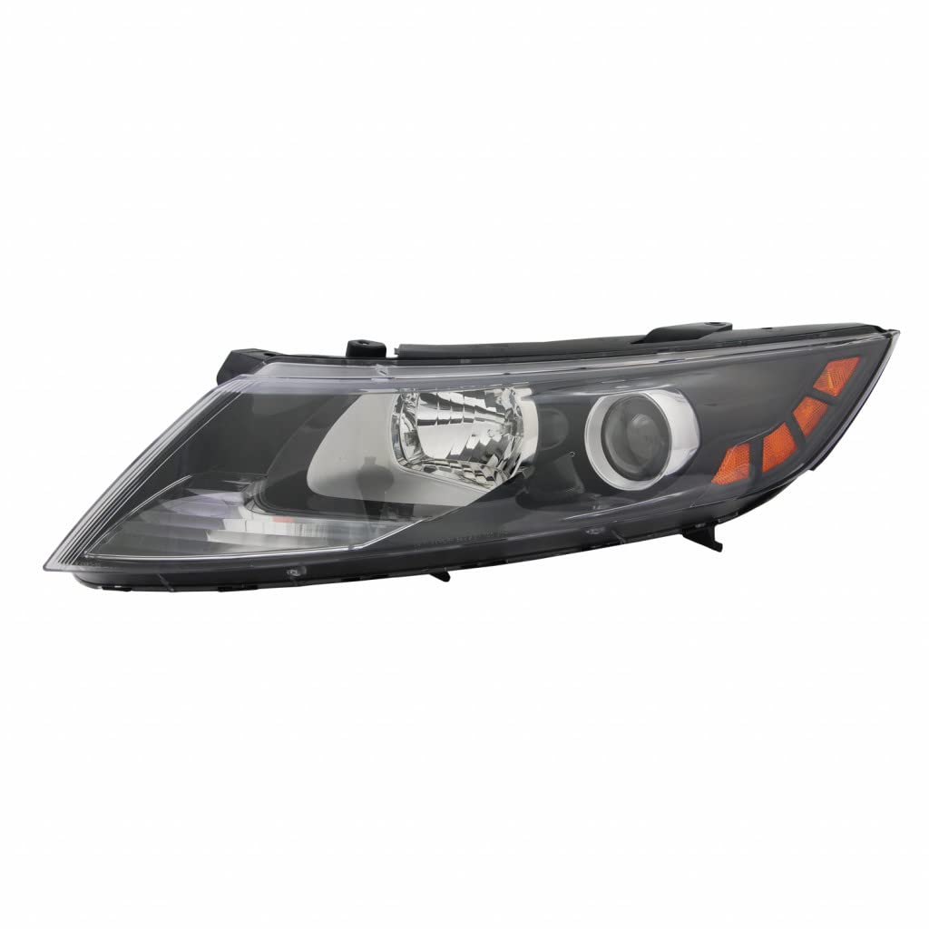 Kia Optima Headlight Assembly 2011 Driver Side Left - KI2502146 92101 2T120 Replacement Part - Perfect for Night Driving & Foggy Conditions