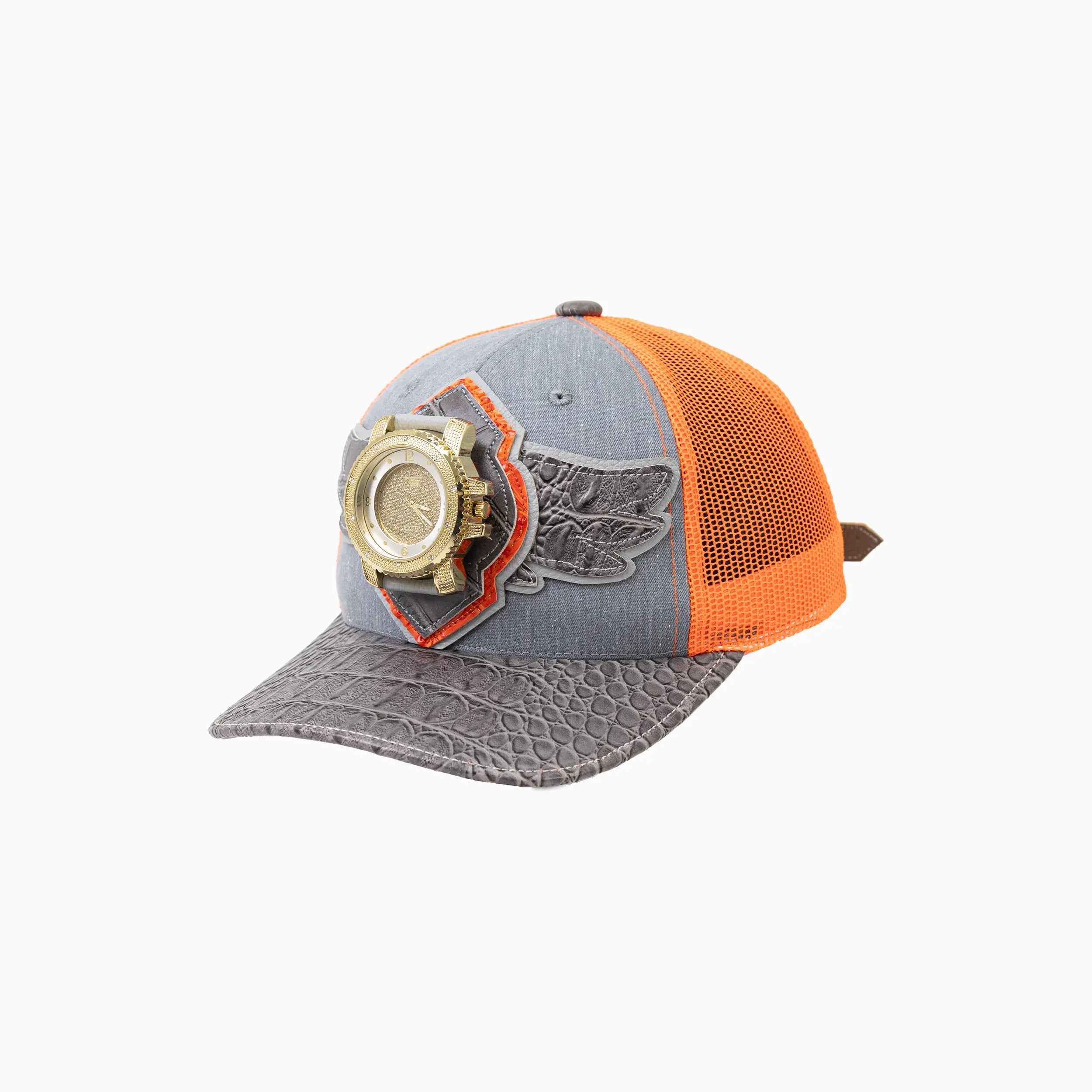 Breyer's Buck 50 Wool Trucker Hat with Leather Visor - Classic Wool Baseball Cap for Men & Women - Perfect for Outdoor Activities, Hiking, and Casual Wear