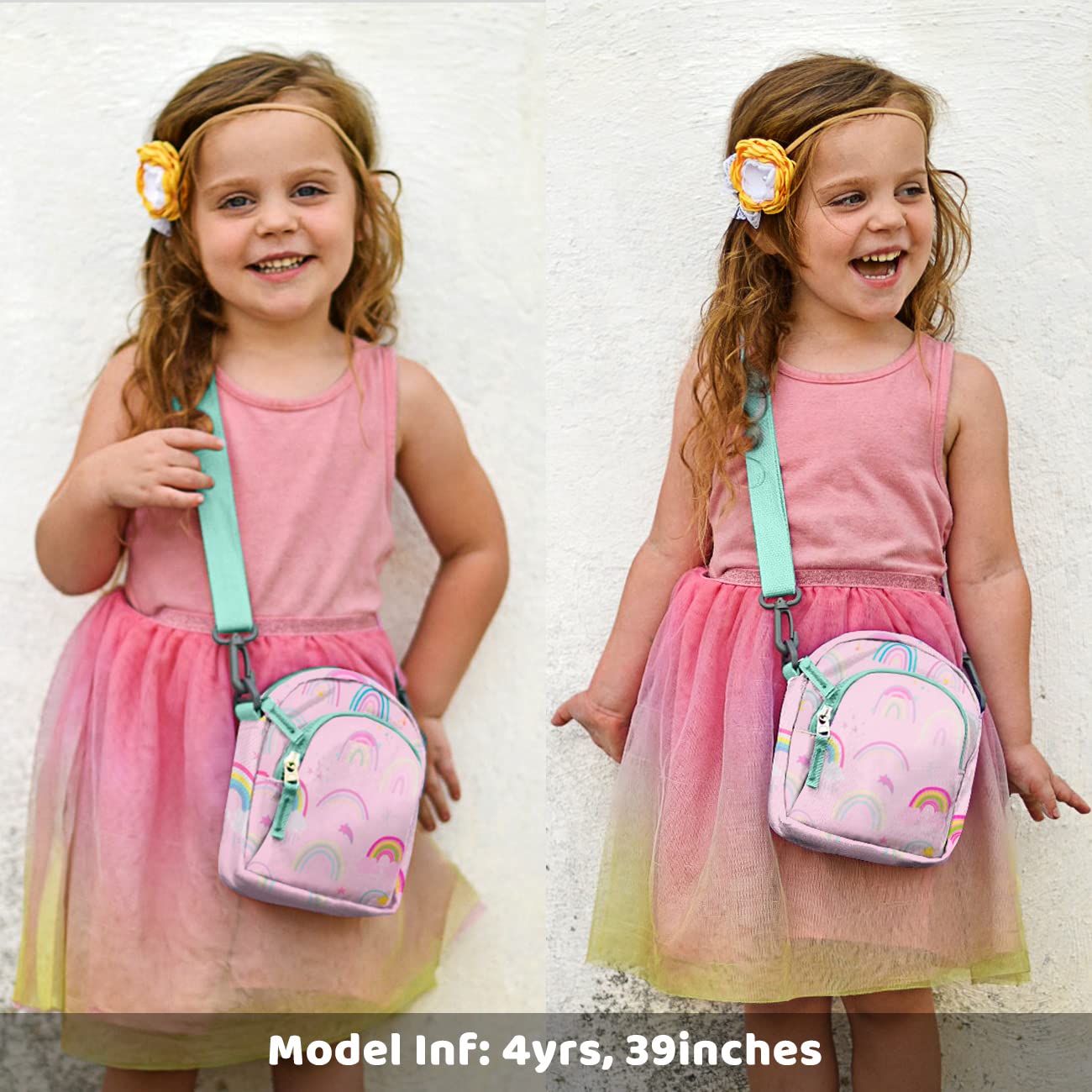 Choco Mocha Crossbody Purse for Girls Ages 2-8 | Kids Shoulder Bag for Toddlers & Little Girls | Perfect for School, Parties & Everyday Use