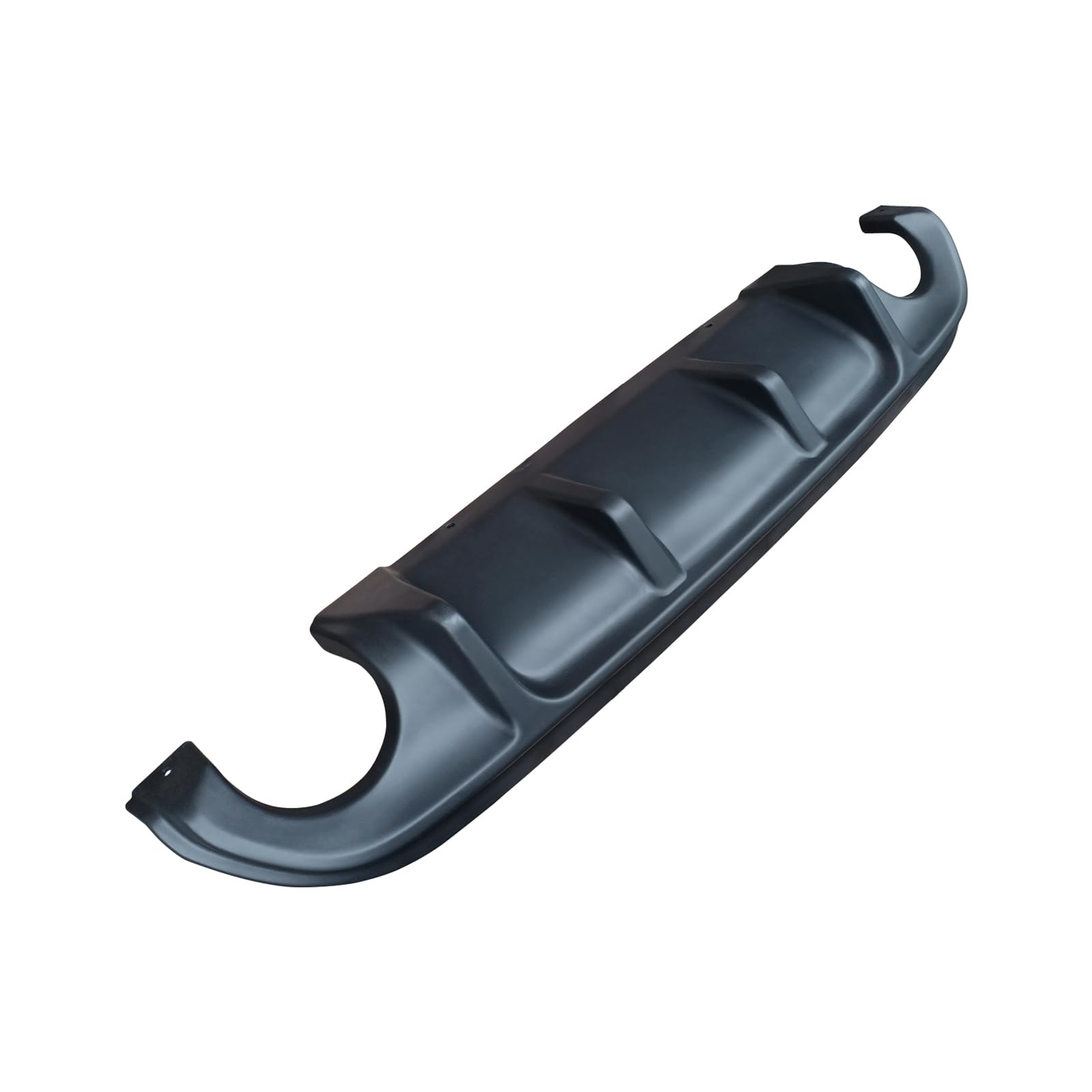 NINTE Rear Diffuser for 2014-2017 Infiniti Q50 - Matte Black PP Rear Bumper Lip Spoiler - Enhances Aerodynamics & Sporty Styling for Car Enthusiasts
