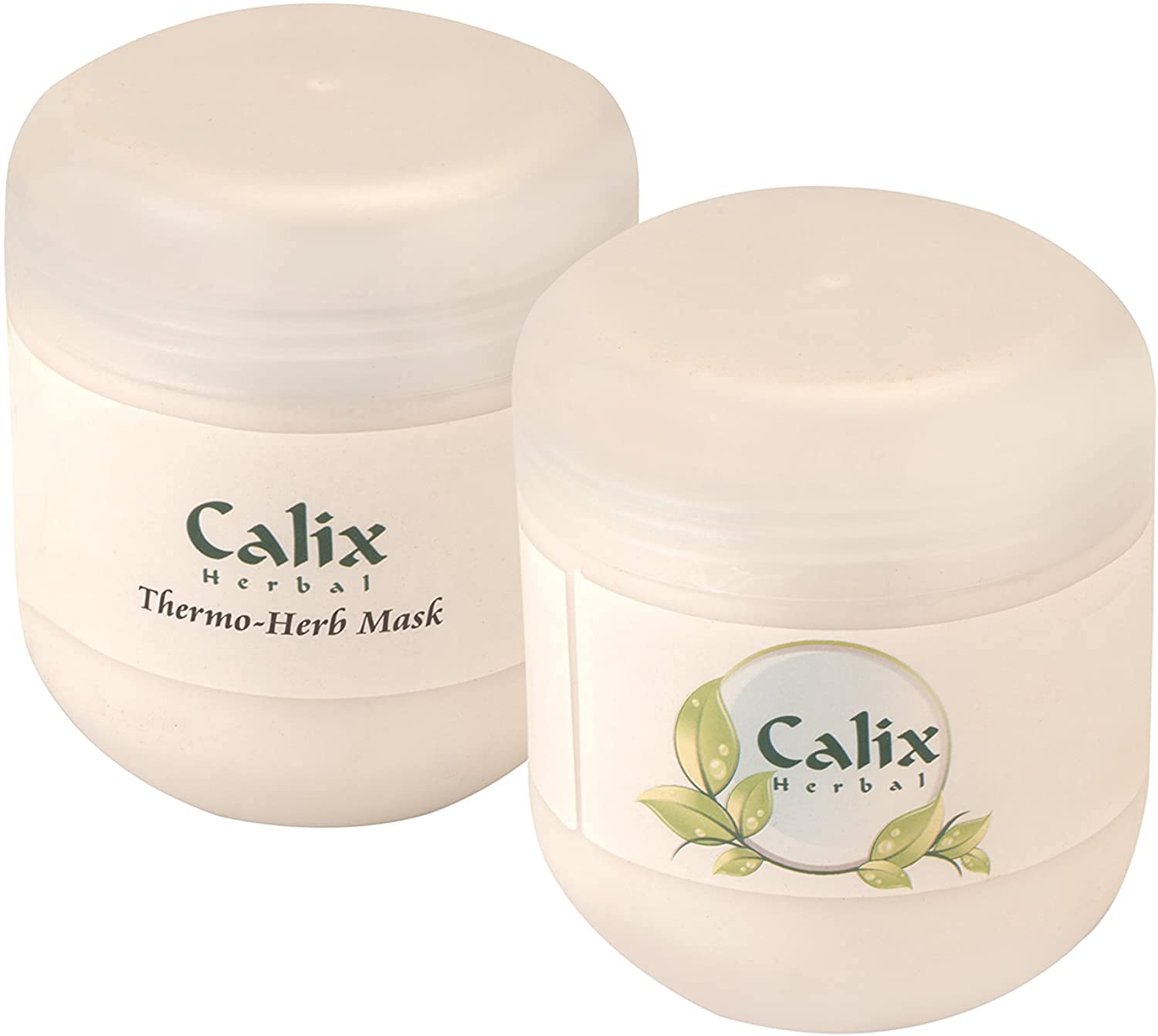Calix Herbal Organic & Ayurvedic Thermo-Herb Face Mask - Deep Pore Cleansing & Muscle Toning for All Skin Types (500g) - Perfect for Spa Day & Self-Care Routine