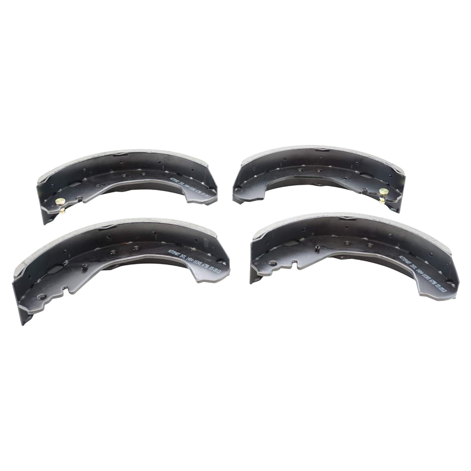 Rear Brake Drum & Shoe Kit Set for Chevy Silverado/GMC Sierra 1500/2500/3500 Pickup Trucks & SUVs - Durable Replacement Parts for Smooth Braking Performance - Perfect for Off-Roading, Towing & Daily Commuting
