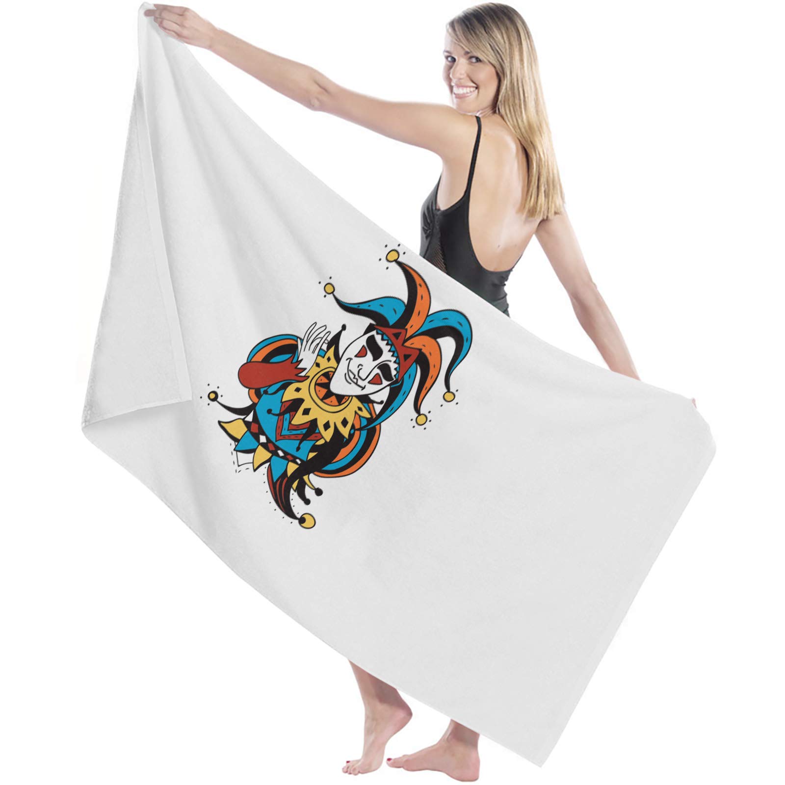 Premium Joker-Themed Bath Towel Set - Super Absorbent, Quick Dry & Ultra Soft 27
