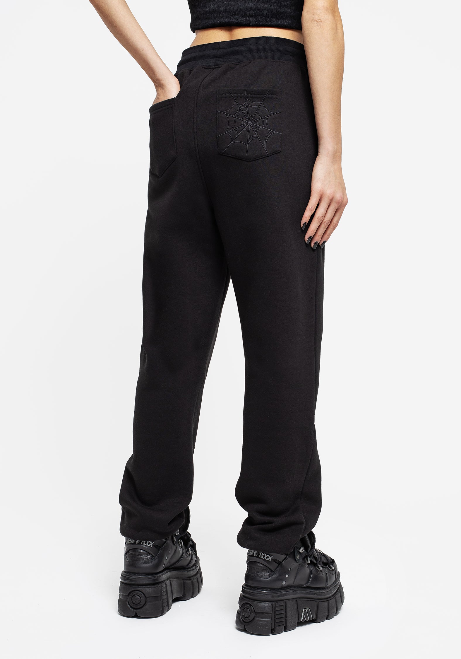 Huntsman Spider Tapered Jogger Pants for Men - Comfortable Athletic Running Workout Pants - Perfect for Gym, Yoga, and Casual Wear