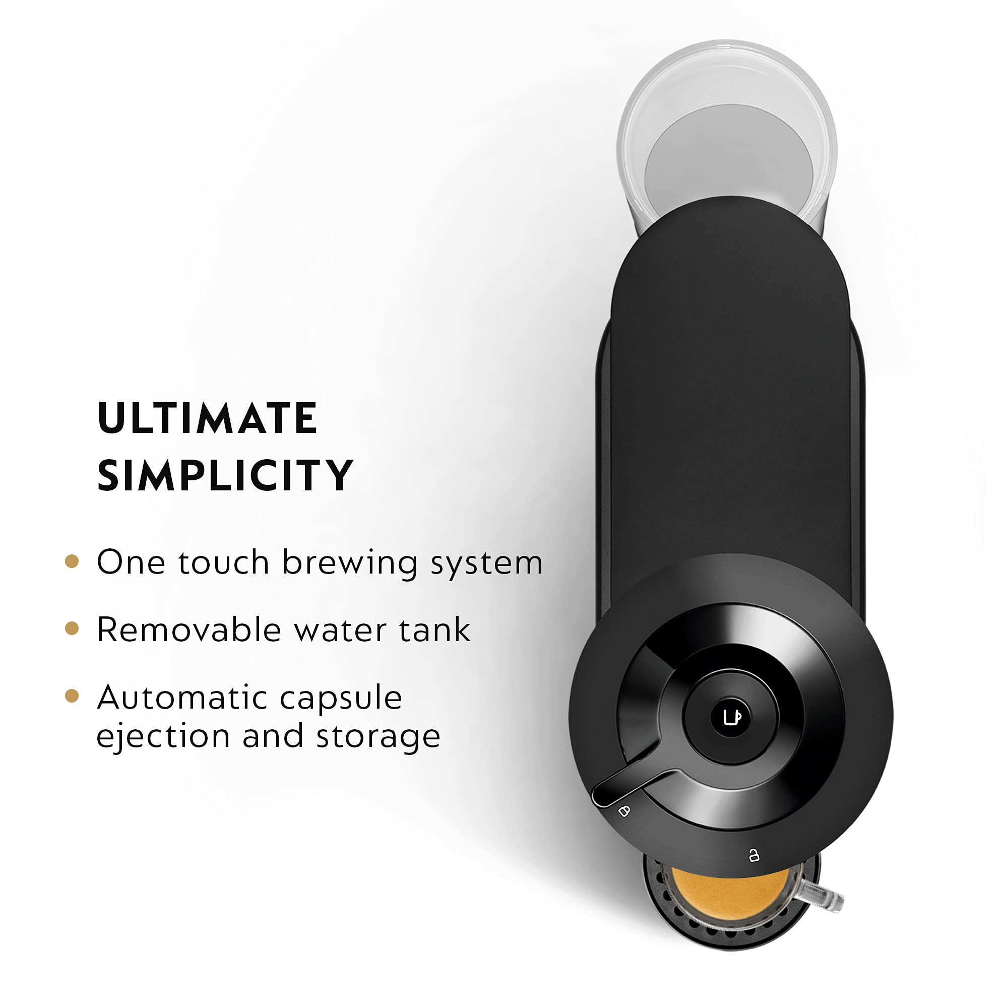**Nespresso VertuoPlus Coffee and Espresso Machine by Breville – 1.1L, Ink Black – Perfect for Home, Office, and Gifts**