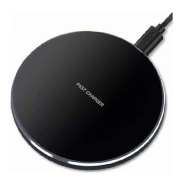 Fast Wireless Charger for iPhone & Samsung - 15W Qi-Certified Charging Pad - Perfect for Home, Office & Car Use