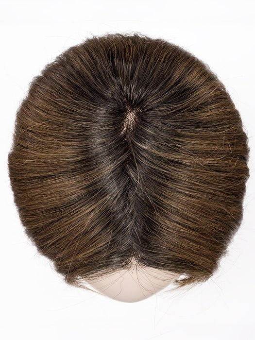 Premium Human Hair & Synthetic Blend Lace Front Wig with Double Mono Top - Natural Look for Daily Wear, Cosplay & Special Occasions