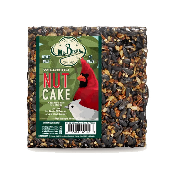 Premium Wild Bird Nut Block - Set of 3 Nutritious Seed Cakes for Backyard Birds | Perfect for Bird Feeders, Gardens & Outdoor Wildlife Watching