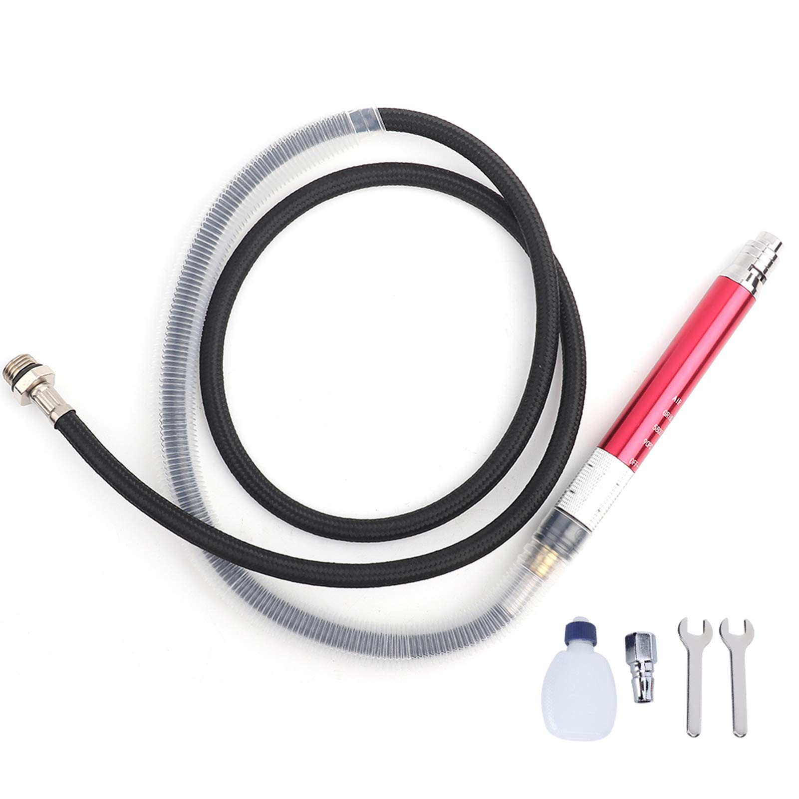 High-Speed 90i/min Pneumatic Pencil Grinder - Air Micro Die Grinder Kit for Precision Metalworking & DIY Projects - Perfect for Jewelry Making, Automotive Repair & Small Part Grinding
