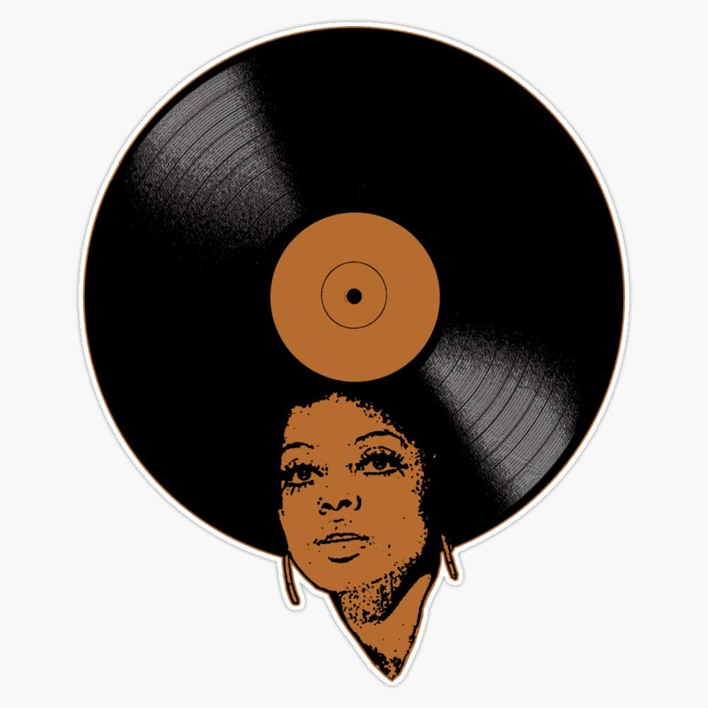 Afrovinyl Brown Vinyl Waterproof Sticker Decal - 5 Inch Durable Car, Laptop, Wall & Window Decoration - Perfect for Personalizing Vehicles, Electronics & Home Decor