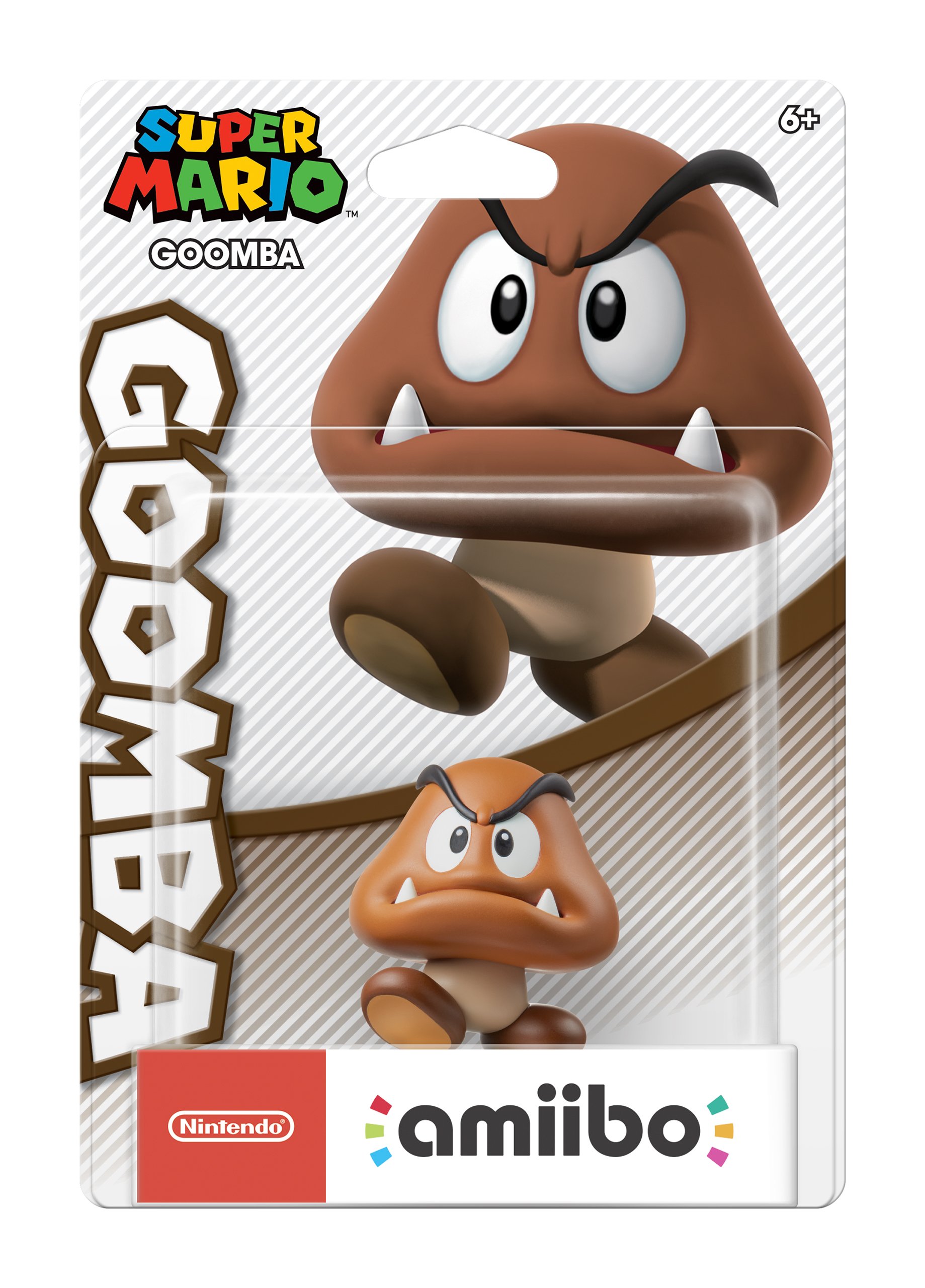 Super Mario Goomba amiibo - Nintendo Official Figure - Collectible & Compatible with Switch, Wii U, 3DS - Perfect for Gaming & Display