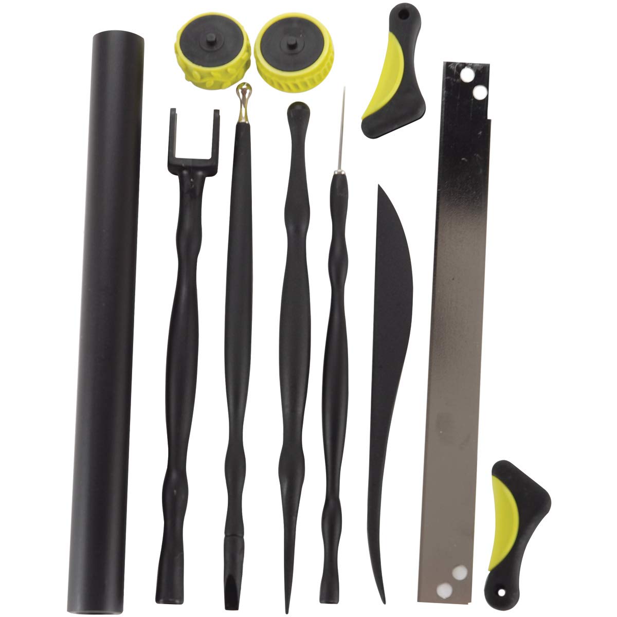 Sculpey Essential Polymer Clay Tool Kit - 12-Piece Set for Sculpting, Modeling & DIY Crafts - Perfect for Beginners & Professionals - Use for Jewelry, Miniatures & Home Decor Projects