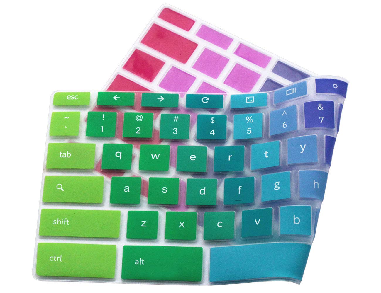 Silicone Keyboard Cover for Samsung Chromebook 11/2/3 (2017-2018) - Compatible with 11.6