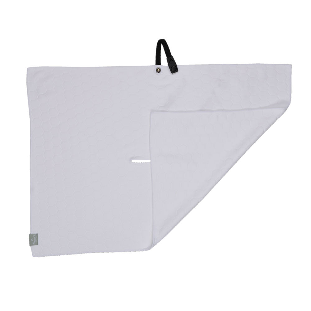Callaway Players Golf Towel - Premium Microfiber Golf Towel for Club Cleaning & Sweat Absorption - Perfect for Golf Courses, Driving Range & Sports Training