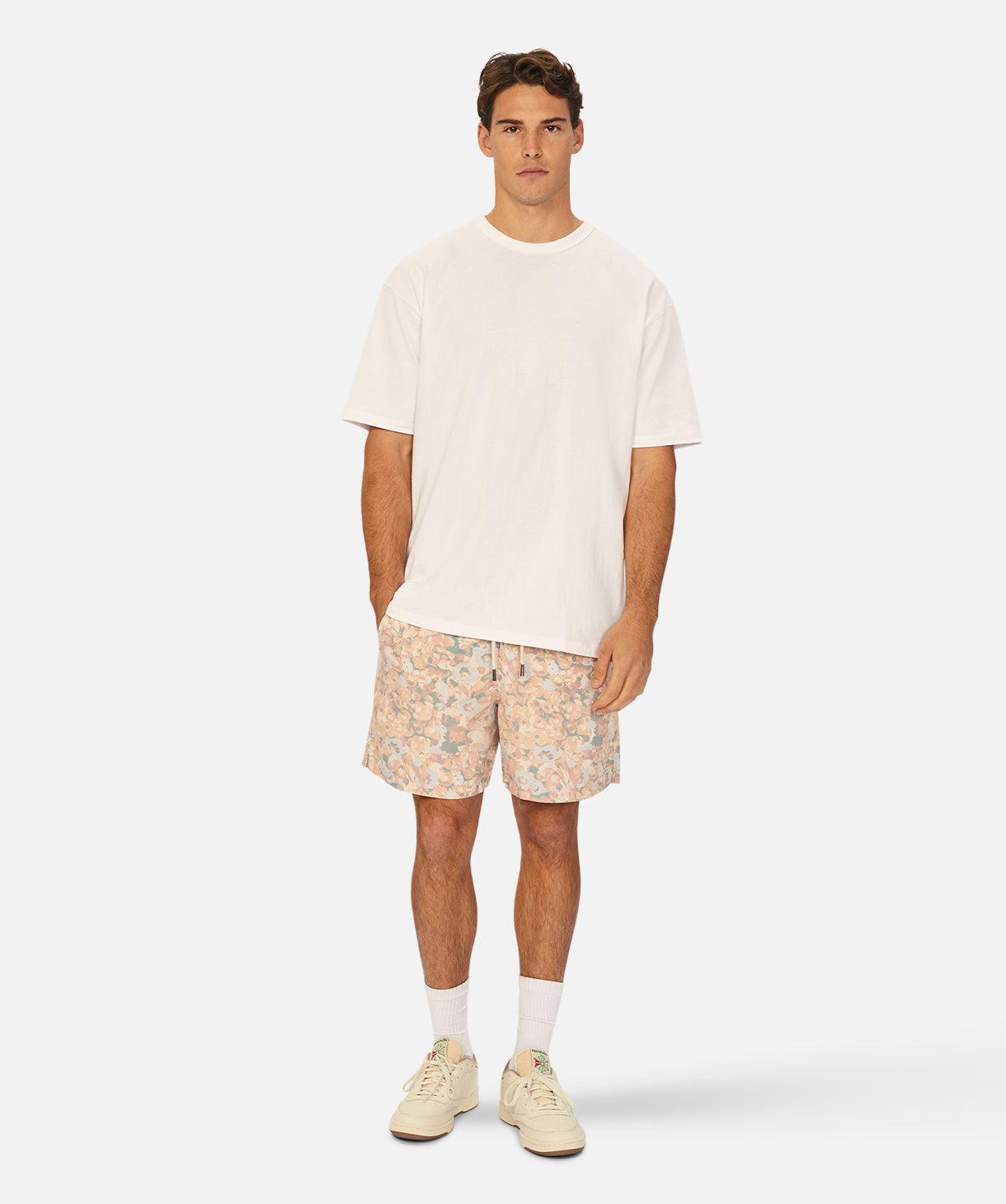 Montessa Relais Swim Shorts for Men - Quick Dry, Comfortable Peach Combo Trunks for Beach, Pool & Summer Vacation