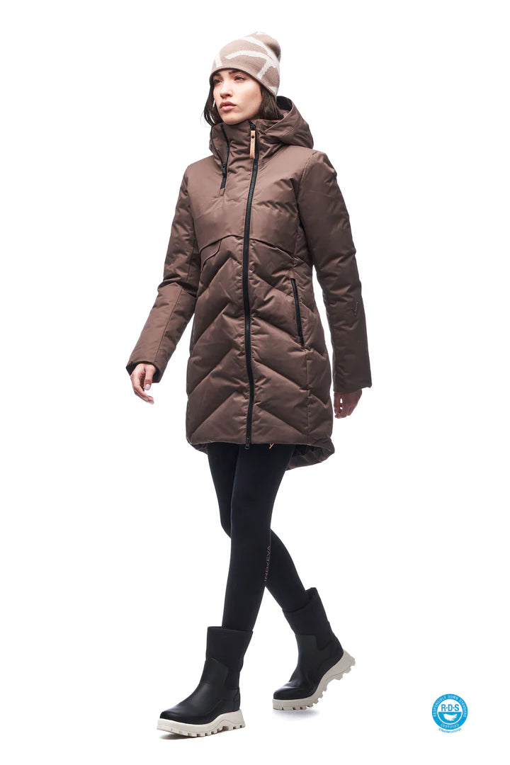 AYABA III Women's Winter Coat - Stylish & Warm Outerwear for Cold Weather | INDJ0011 | Perfect for Work, Travel & Everyday Wear
