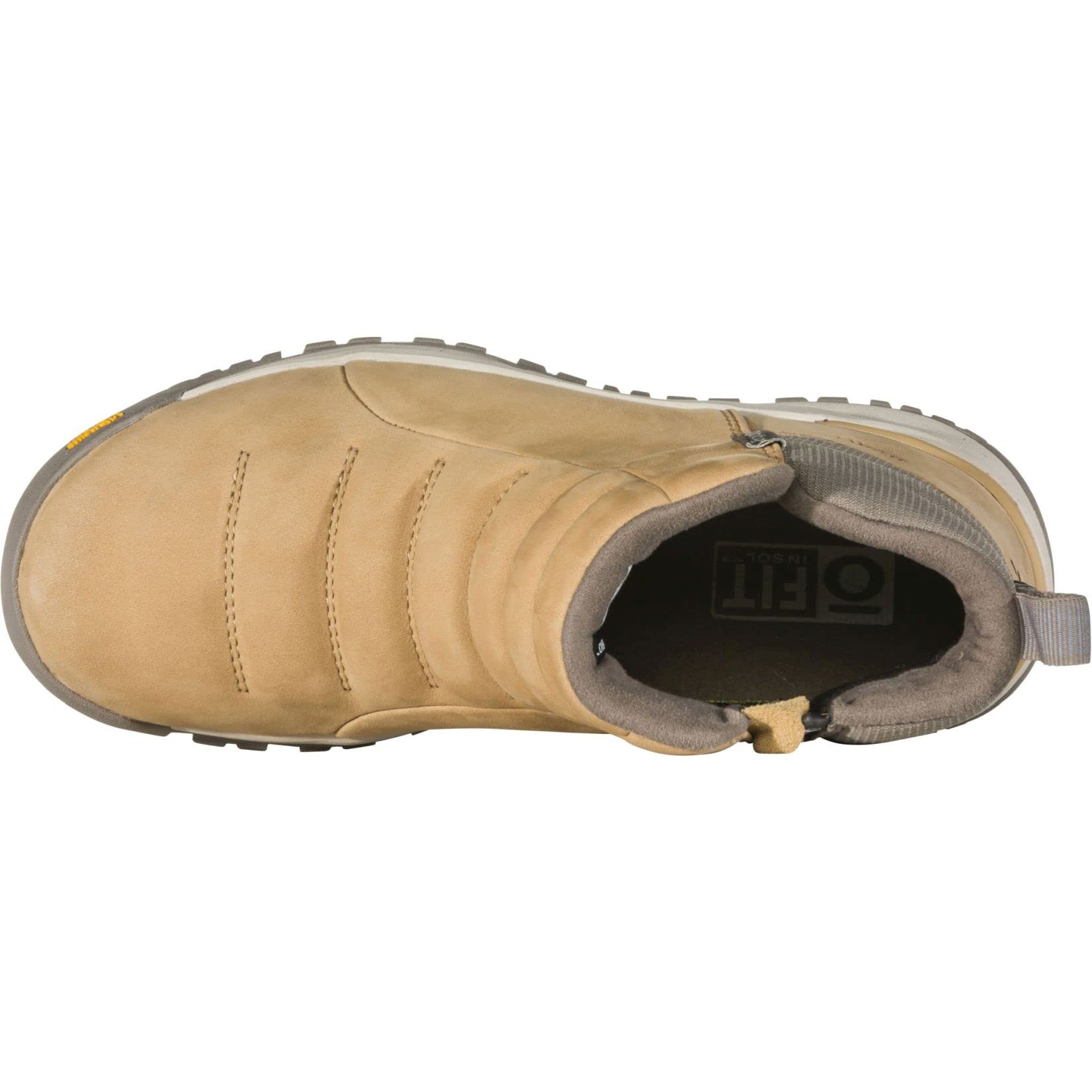 Oboz Women's Sphinx Pull-On Insulated B-Dry Hiking Boots - Waterproof Winter Snow Boots for Outdoor Trekking & Casual Wear (Iced Coffee, Size 8)